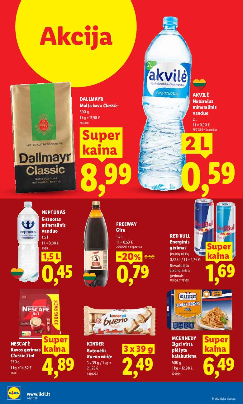 lidl - MAISTO PREKIŲ PASIŪLYMAI (2026-06-08 - 2026-06-14) - page: 18