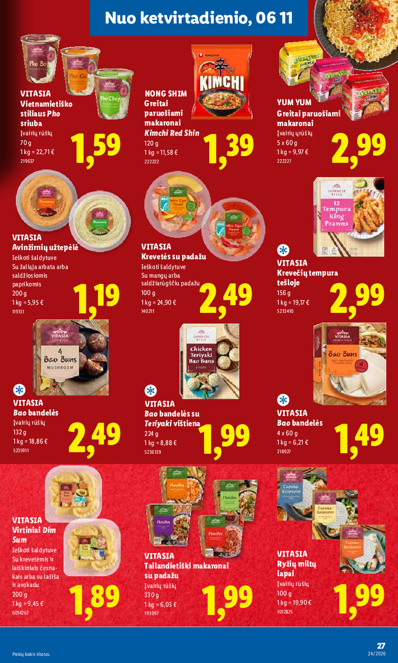 lidl - MAISTO PREKIŲ PASIŪLYMAI (2026-06-08 - 2026-06-14) - page: 23