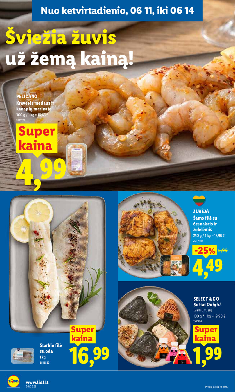 lidl - MAISTO PREKIŲ PASIŪLYMAI (2026-06-08 - 2026-06-14) - page: 36
