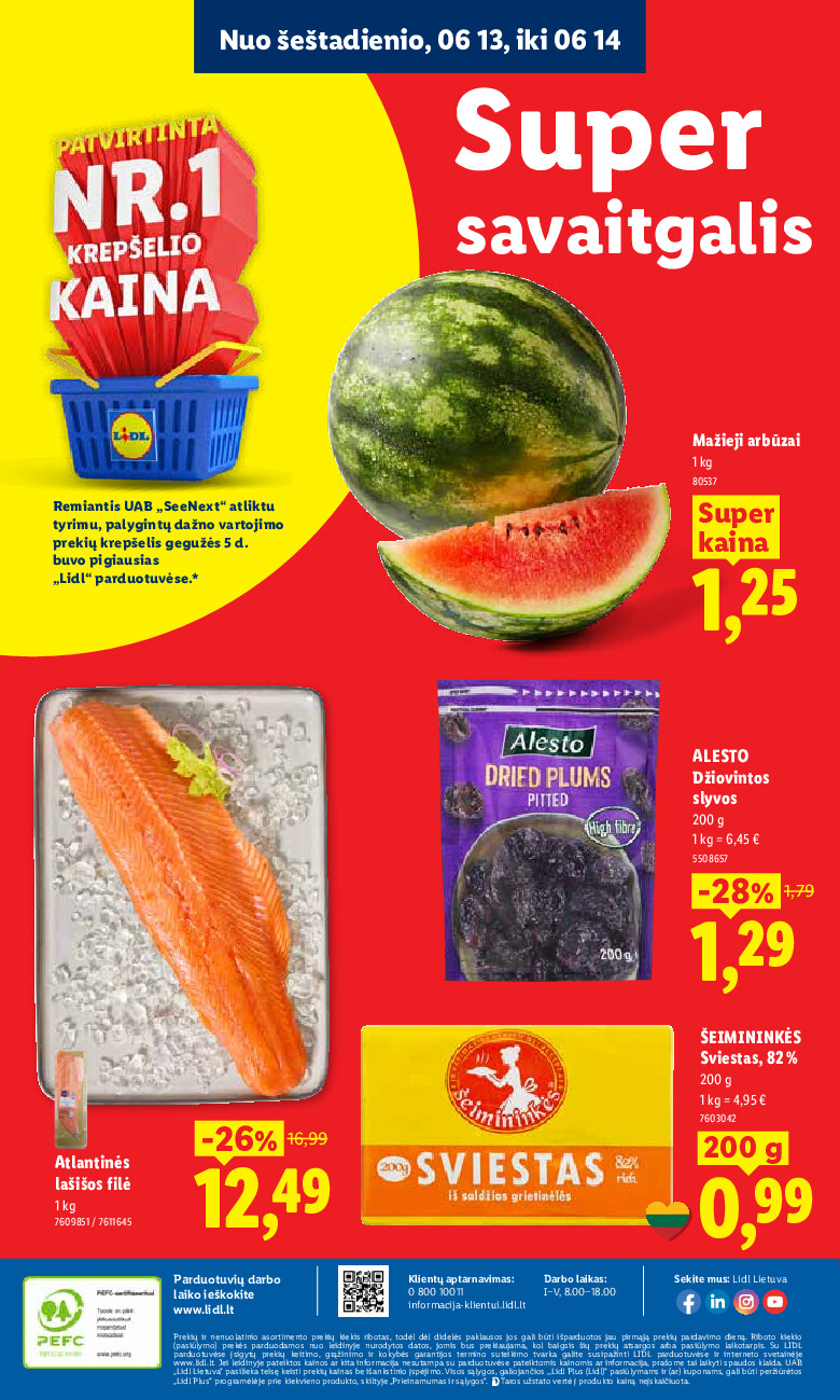 lidl - MAISTO PREKIŲ PASIŪLYMAI (2026-06-08 - 2026-06-14) - page: 38