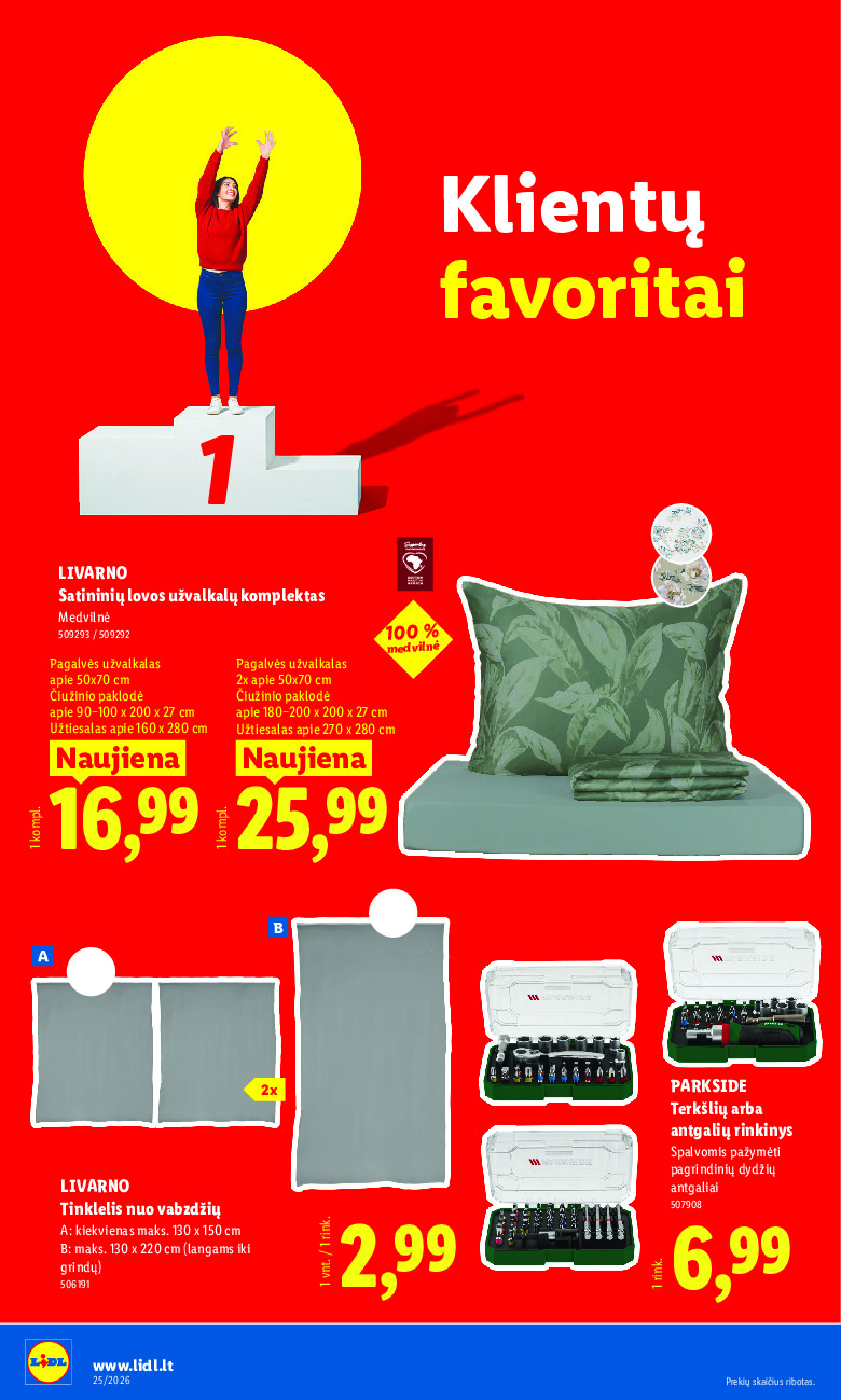 lidl - NE MAISTO PREKIŲ PASIŪLYMAI (2026-06-15 - 2026-06-21) - page: 14