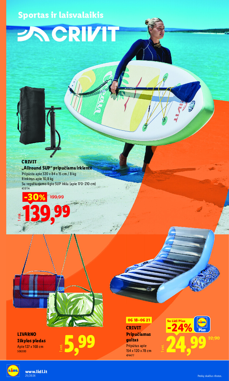 lidl - NE MAISTO PREKIŲ PASIŪLYMAI (2026-06-15 - 2026-06-21) - page: 20
