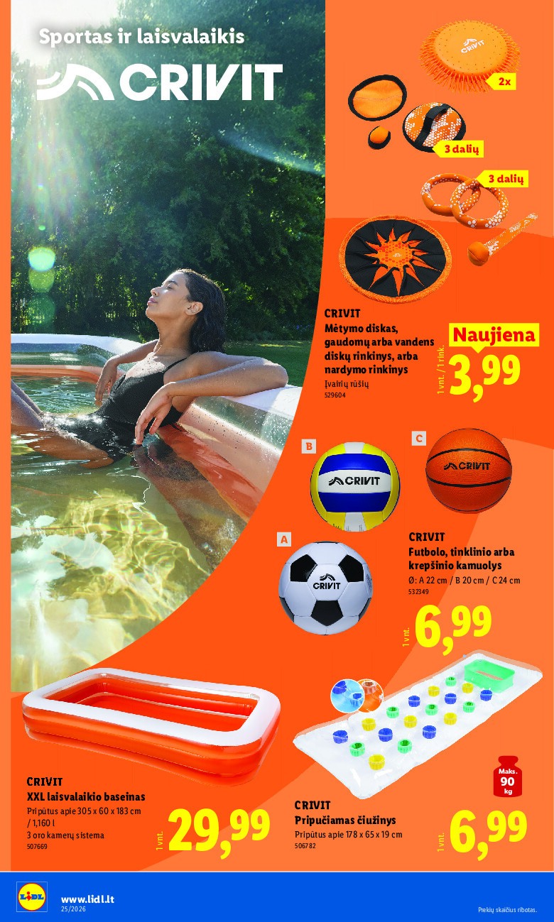 lidl - NE MAISTO PREKIŲ PASIŪLYMAI (2026-06-15 - 2026-06-21) - page: 22