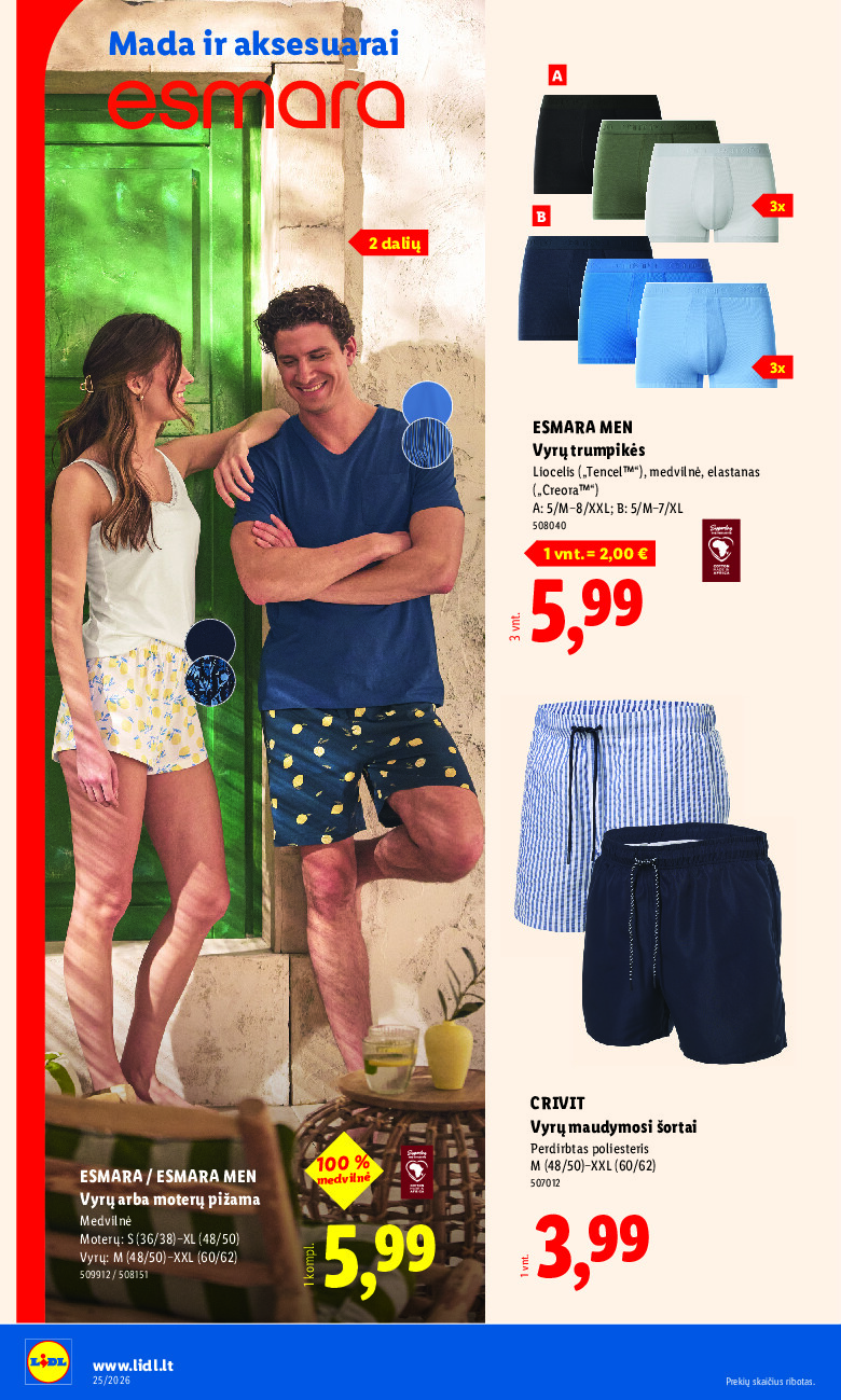 lidl - NE MAISTO PREKIŲ PASIŪLYMAI (2026-06-15 - 2026-06-21) - page: 4