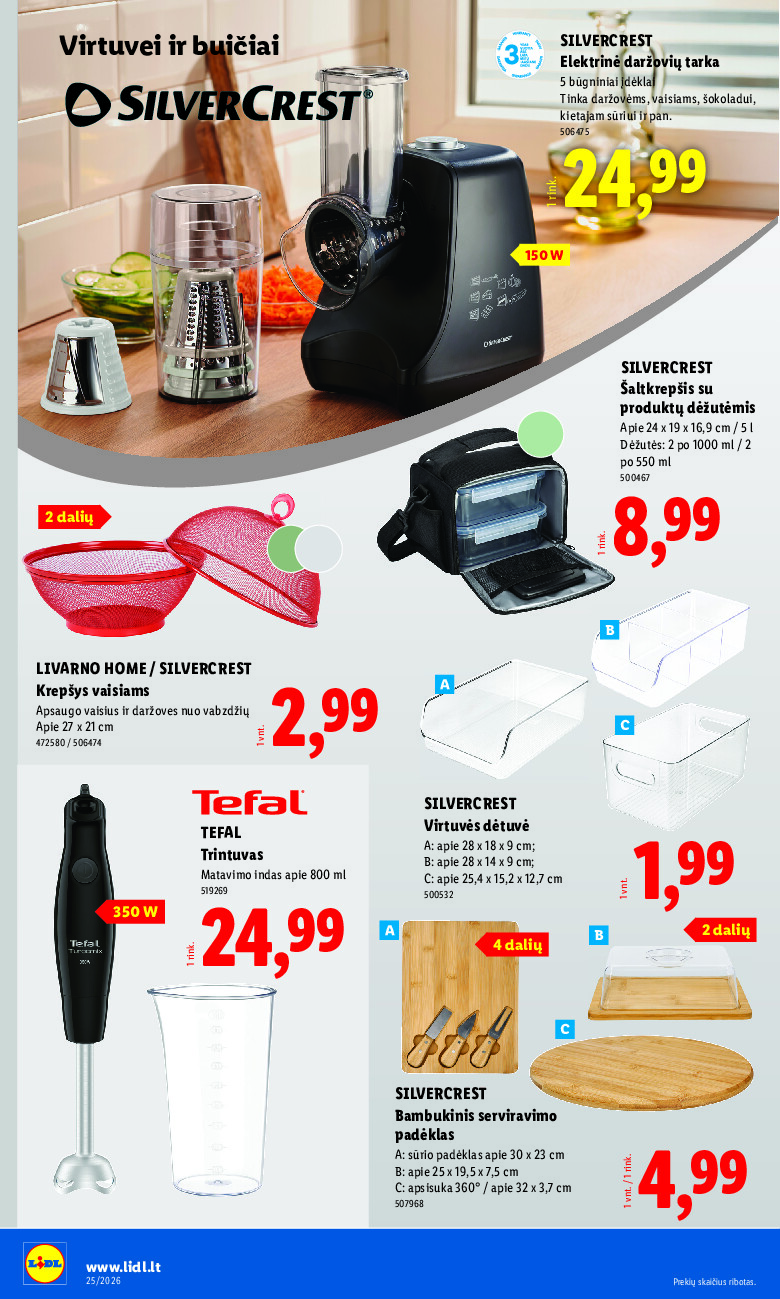 lidl - NE MAISTO PREKIŲ PASIŪLYMAI (2026-06-15 - 2026-06-21) - page: 8