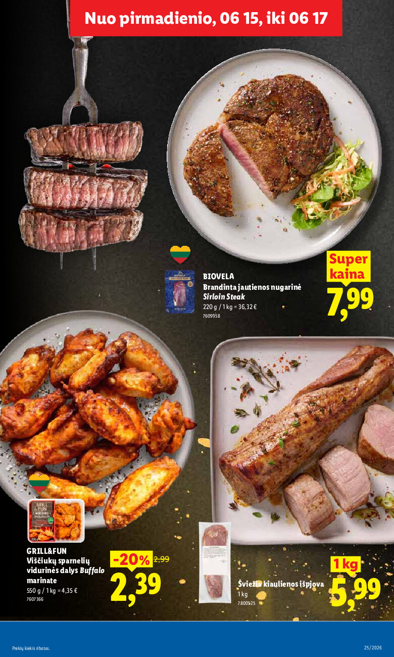 lidl - MAISTO PREKIŲ PASIŪLYMAI (2026-06-15 - 2026-06-21) - page: 11