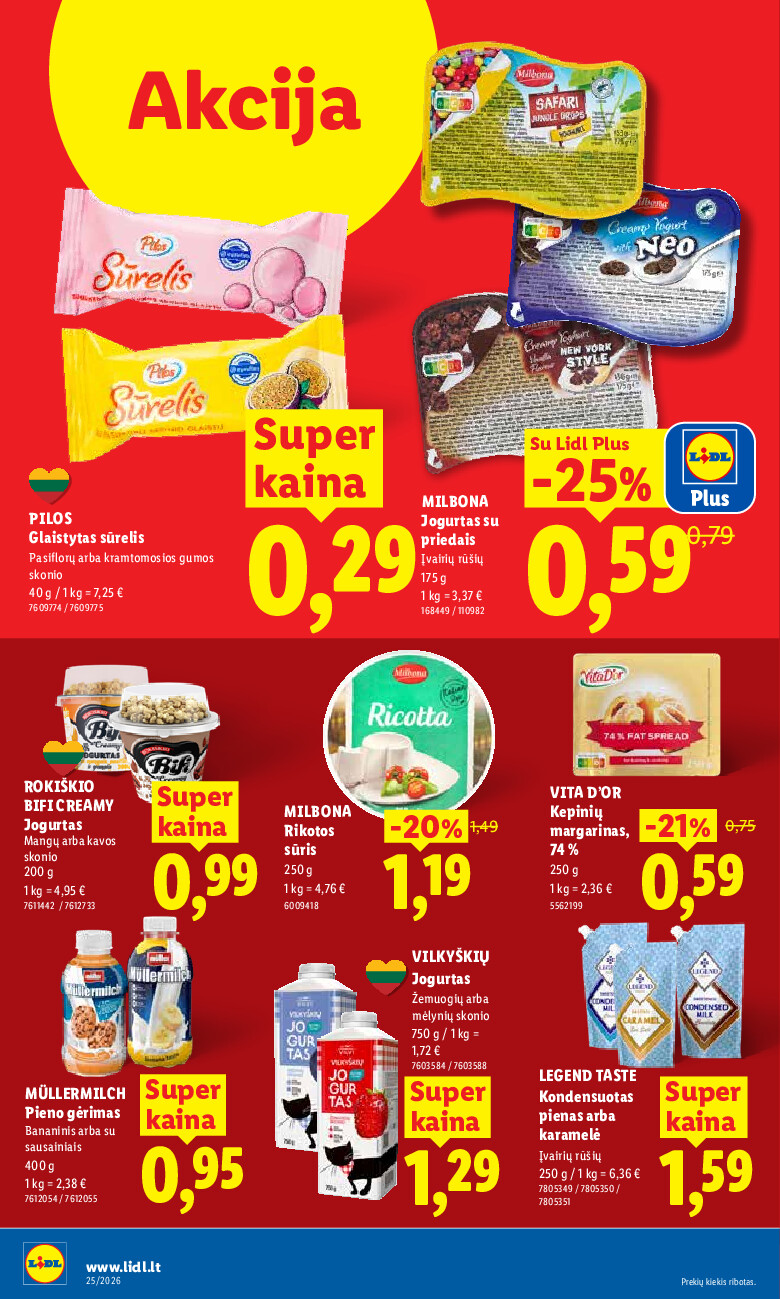 lidl - MAISTO PREKIŲ PASIŪLYMAI (2026-06-15 - 2026-06-21) - page: 12