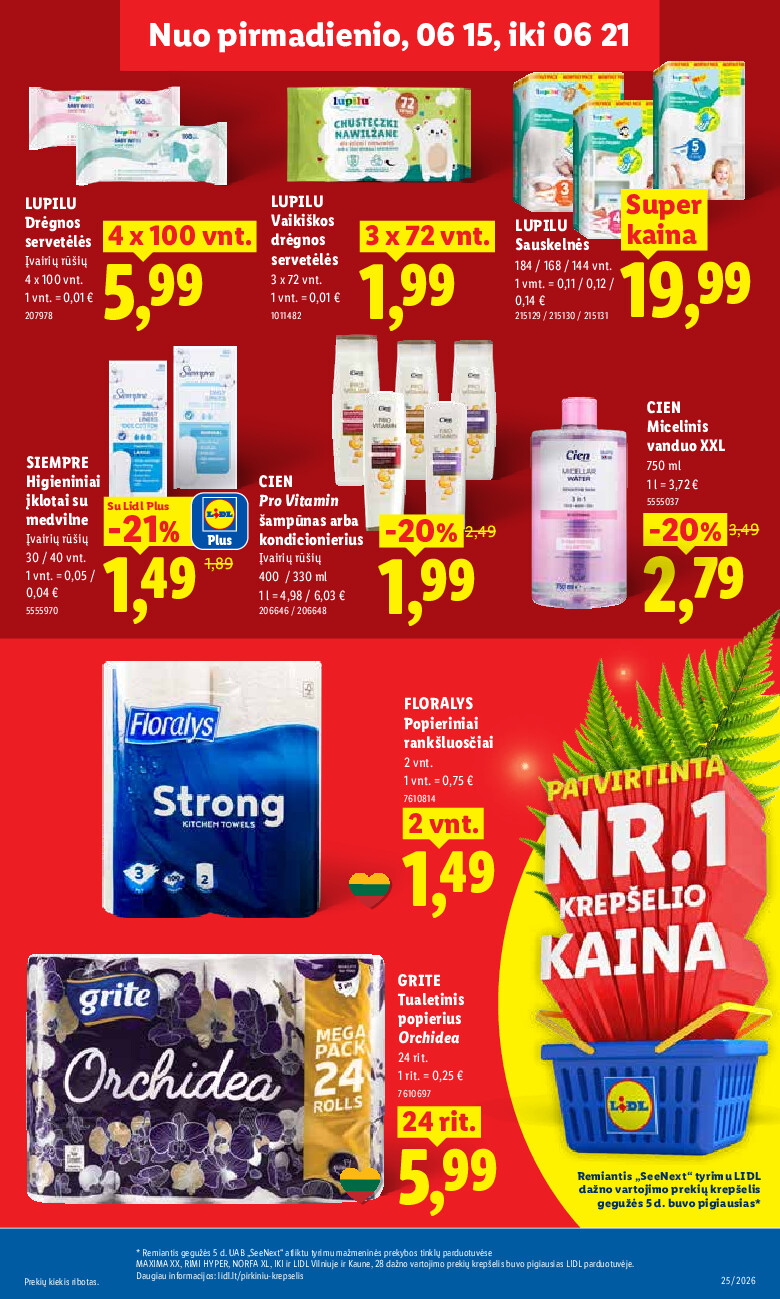 lidl - MAISTO PREKIŲ PASIŪLYMAI (2026-06-15 - 2026-06-21) - page: 21