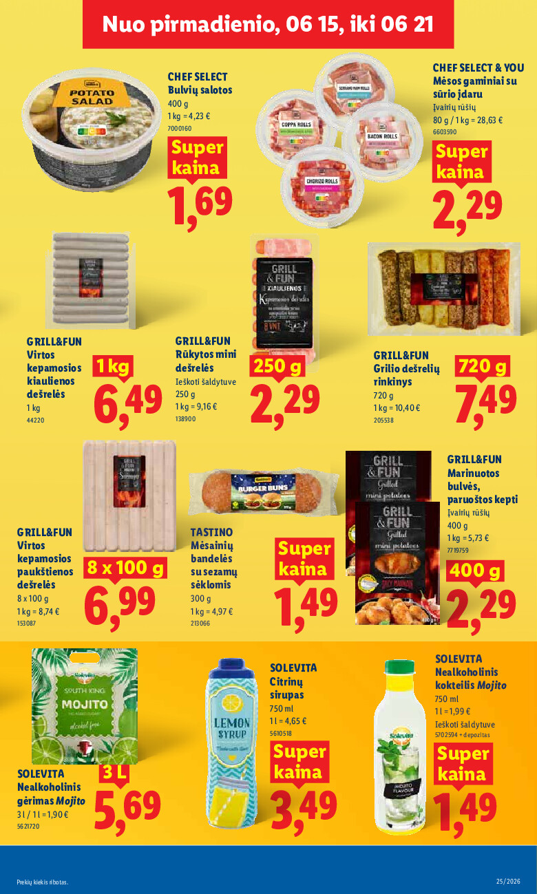 lidl - MAISTO PREKIŲ PASIŪLYMAI (2026-06-15 - 2026-06-21) - page: 23