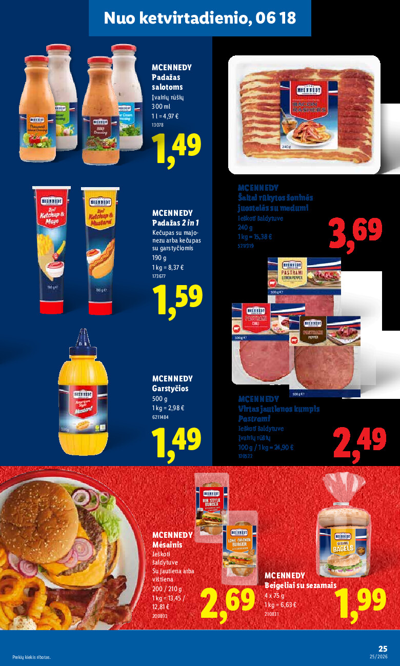 lidl - MAISTO PREKIŲ PASIŪLYMAI (2026-06-15 - 2026-06-21) - page: 27