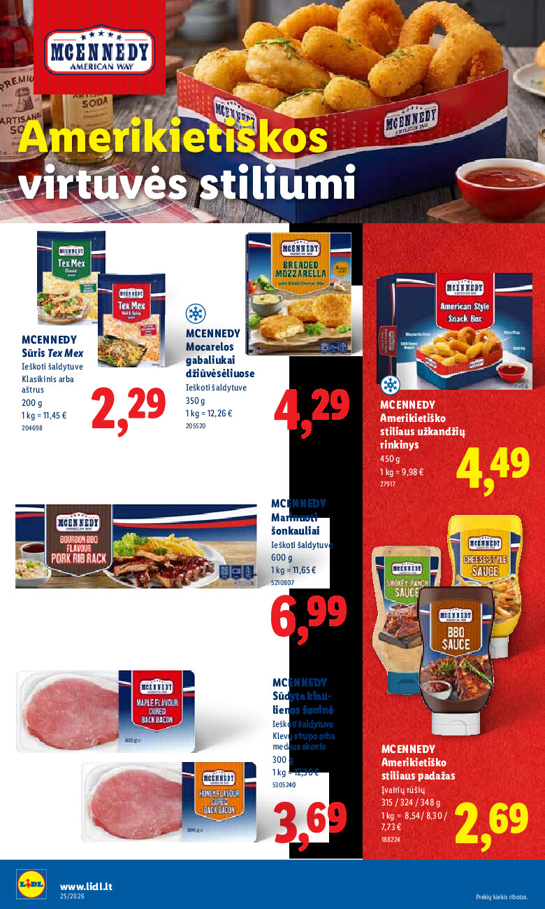 lidl - MAISTO PREKIŲ PASIŪLYMAI (2026-06-15 - 2026-06-21) - page: 28