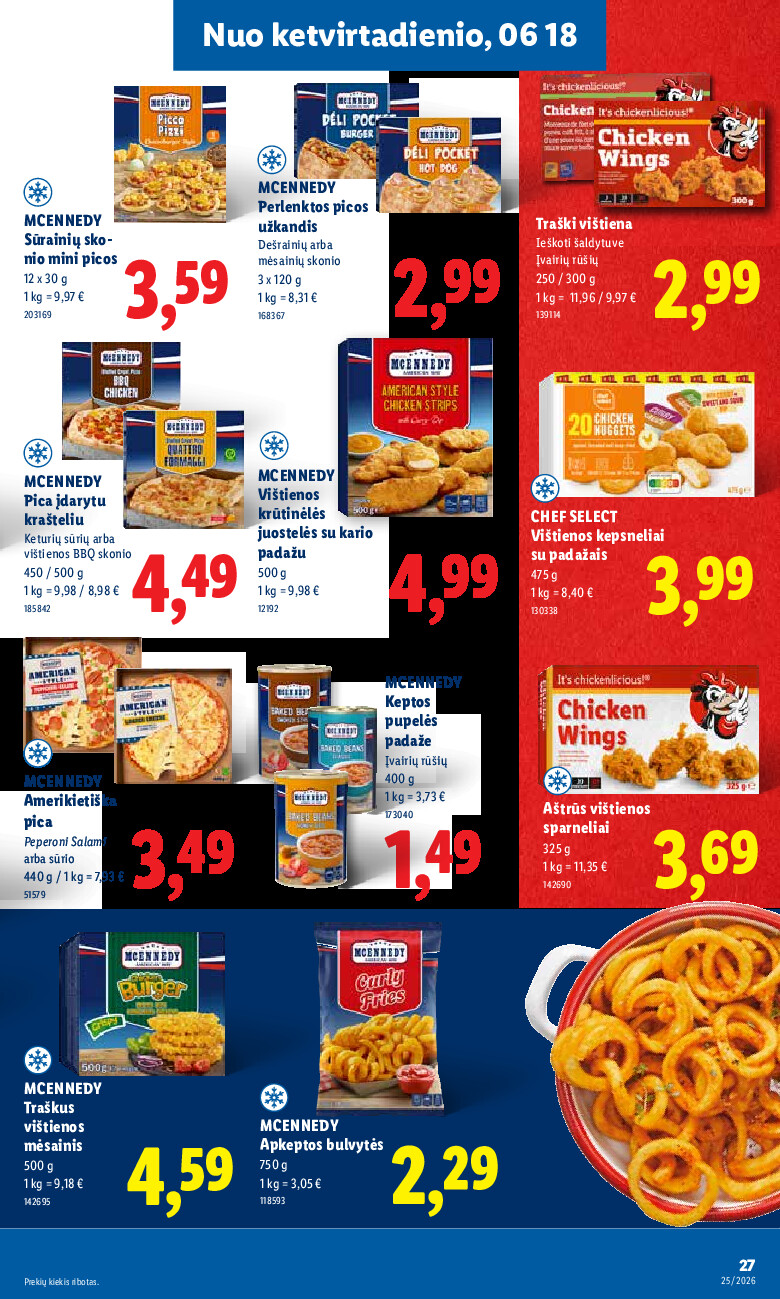 lidl - MAISTO PREKIŲ PASIŪLYMAI (2026-06-15 - 2026-06-21) - page: 29