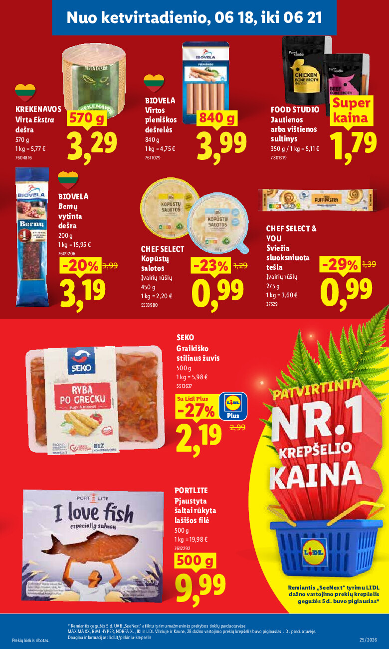 lidl - MAISTO PREKIŲ PASIŪLYMAI (2026-06-15 - 2026-06-21) - page: 35