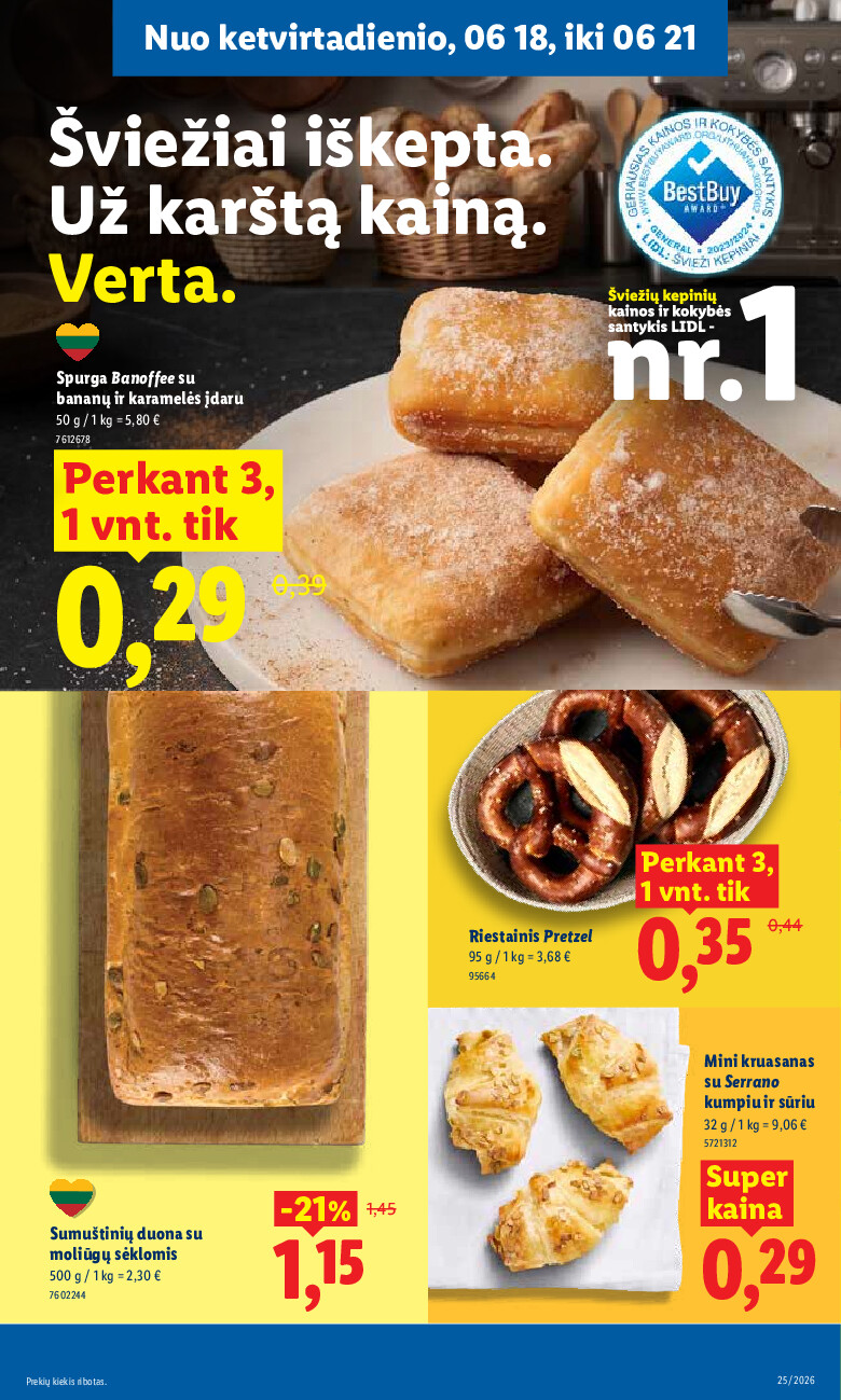 lidl - MAISTO PREKIŲ PASIŪLYMAI (2026-06-15 - 2026-06-21) - page: 37