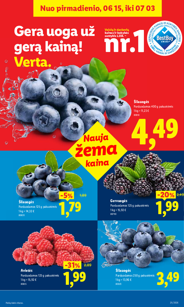 lidl - MAISTO PREKIŲ PASIŪLYMAI (2026-06-15 - 2026-06-21) - page: 5
