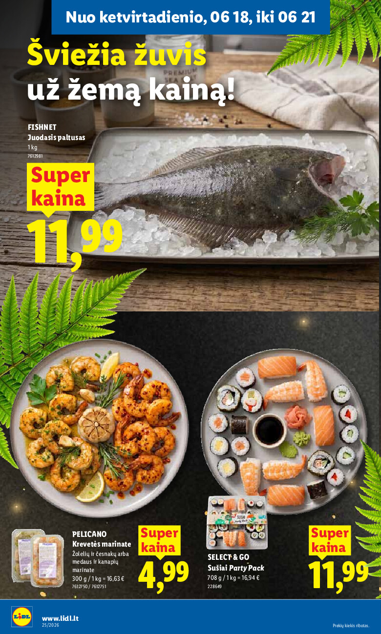 lidl - MAISTO PREKIŲ PASIŪLYMAI (2026-06-15 - 2026-06-21) - page: 42