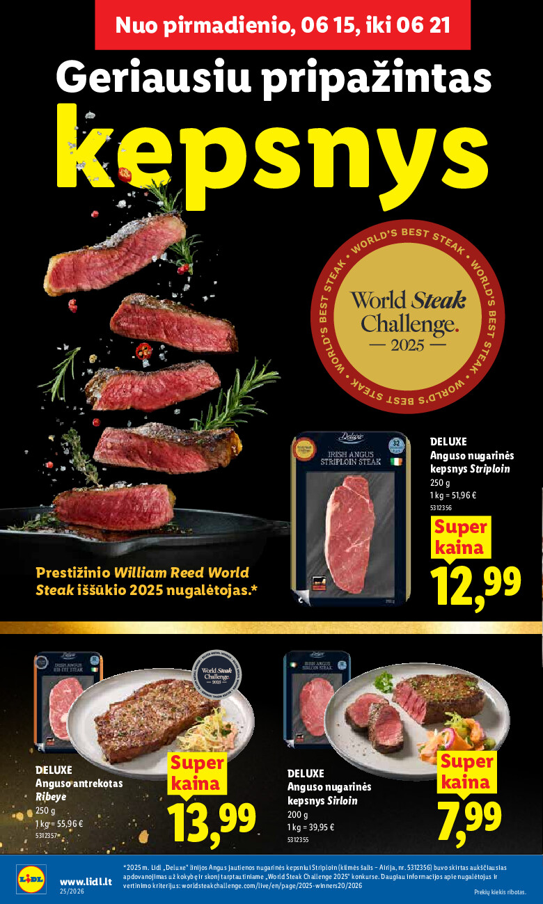lidl - MAISTO PREKIŲ PASIŪLYMAI (2026-06-15 - 2026-06-21) - page: 10