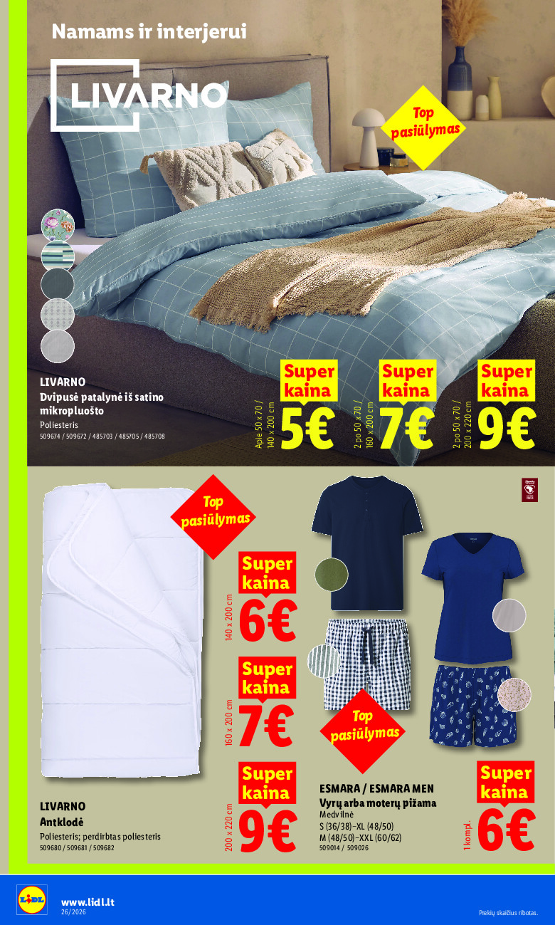 lidl - NE MAISTO PREKIŲ PASIŪLYMAI (2026-06-22 - 2026-06-28) - page: 2