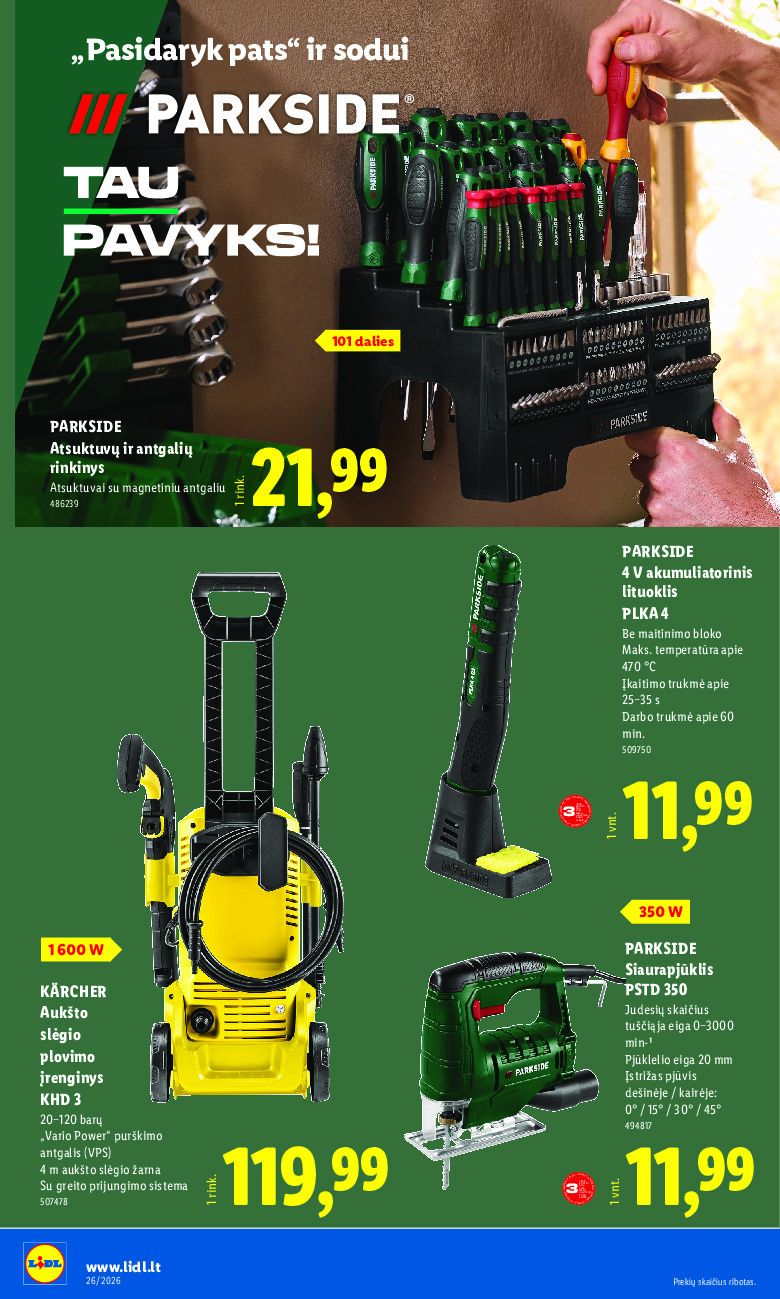 lidl - NE MAISTO PREKIŲ PASIŪLYMAI (2026-06-22 - 2026-06-28) - page: 16