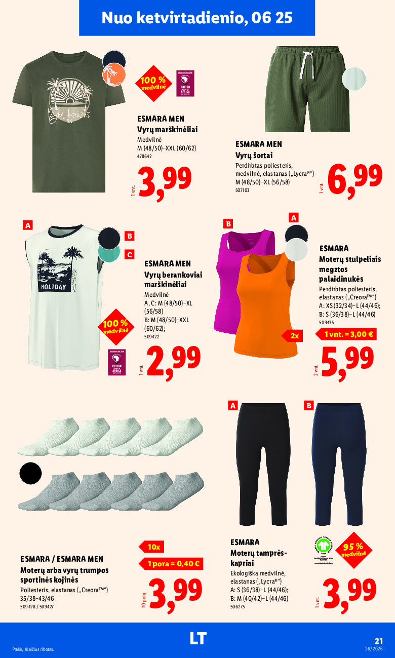 lidl - NE MAISTO PREKIŲ PASIŪLYMAI (2026-06-22 - 2026-06-28) - page: 21