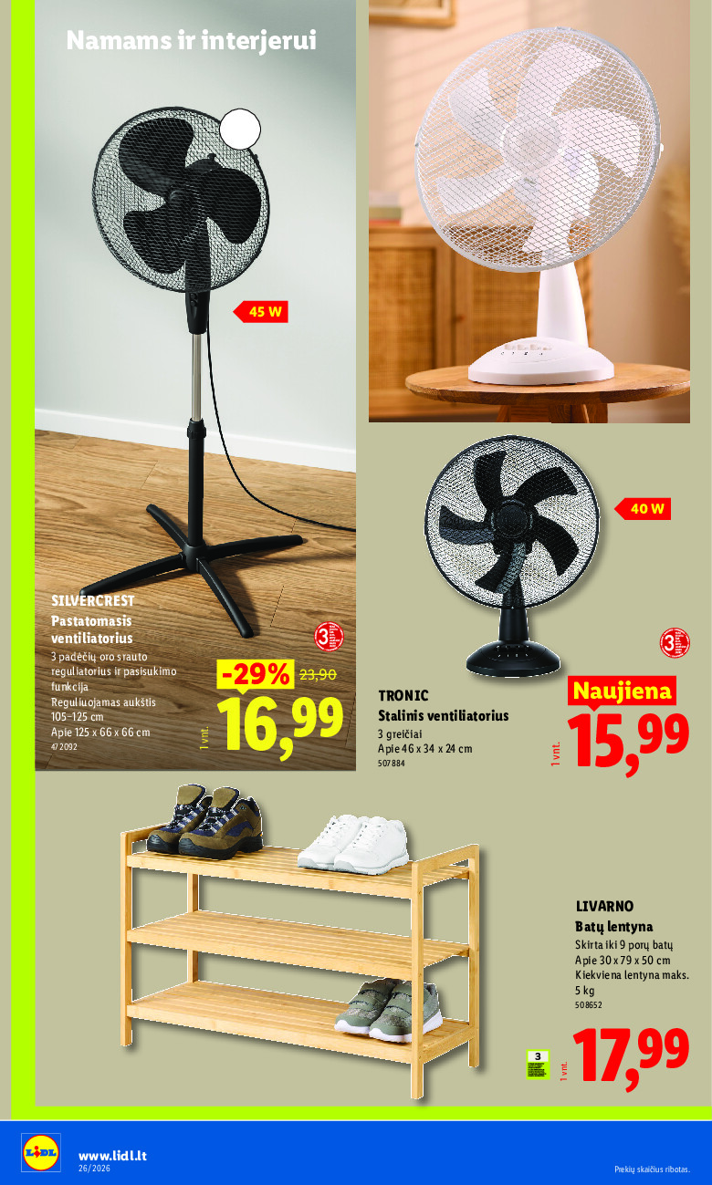 lidl - NE MAISTO PREKIŲ PASIŪLYMAI (2026-06-22 - 2026-06-28) - page: 4