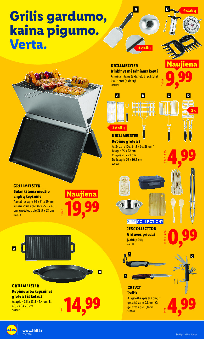 lidl - NE MAISTO PREKIŲ PASIŪLYMAI (2026-06-22 - 2026-06-28) - page: 6