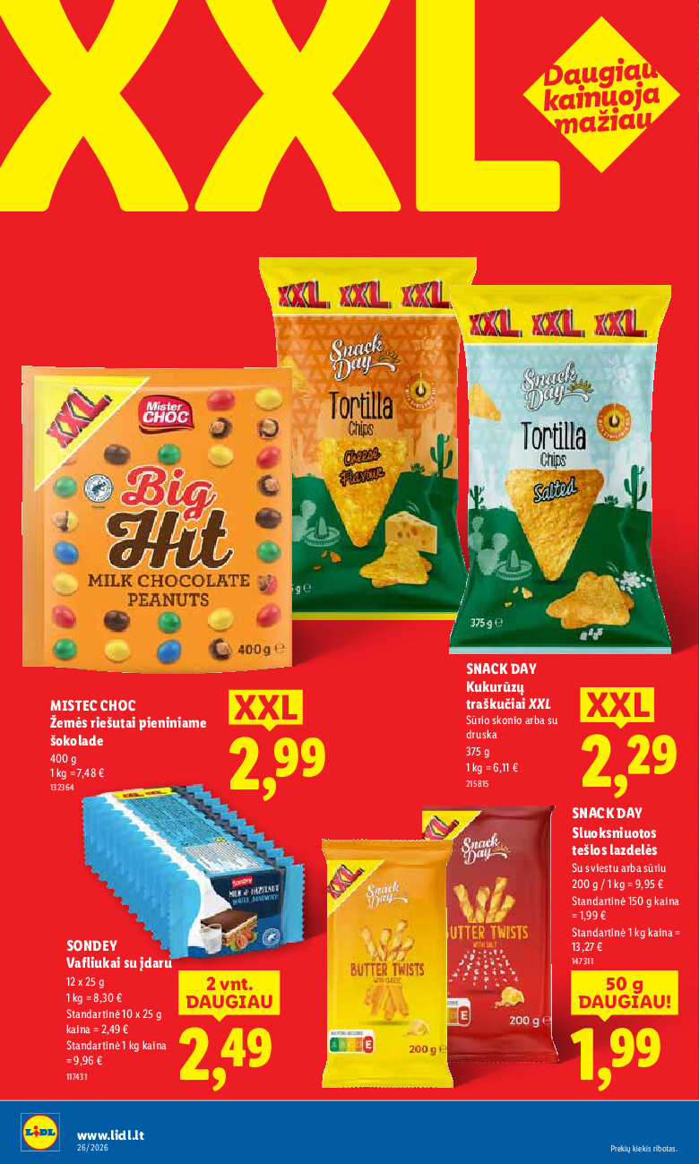 lidl - MAISTO PREKIŲ PASIŪLYMAI (2026-06-22 - 2026-06-28) - page: 26