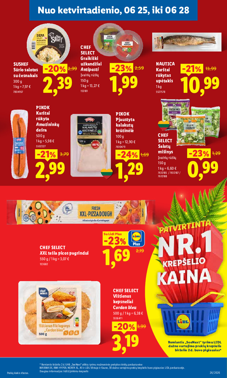 lidl - MAISTO PREKIŲ PASIŪLYMAI (2026-06-22 - 2026-06-28) - page: 33