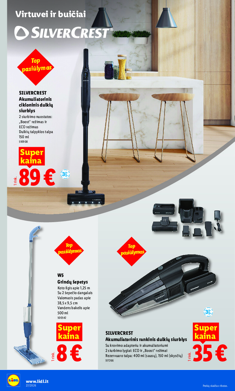 lidl - NE MAISTO PREKIŲ PASIŪLYMAI (2026-06-29 - 2026-07-05) - page: 14