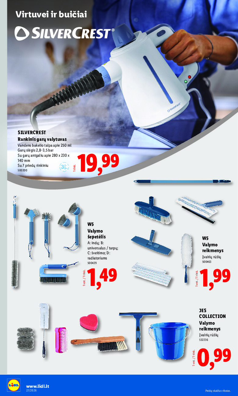 lidl - NE MAISTO PREKIŲ PASIŪLYMAI (2026-06-29 - 2026-07-05) - page: 16