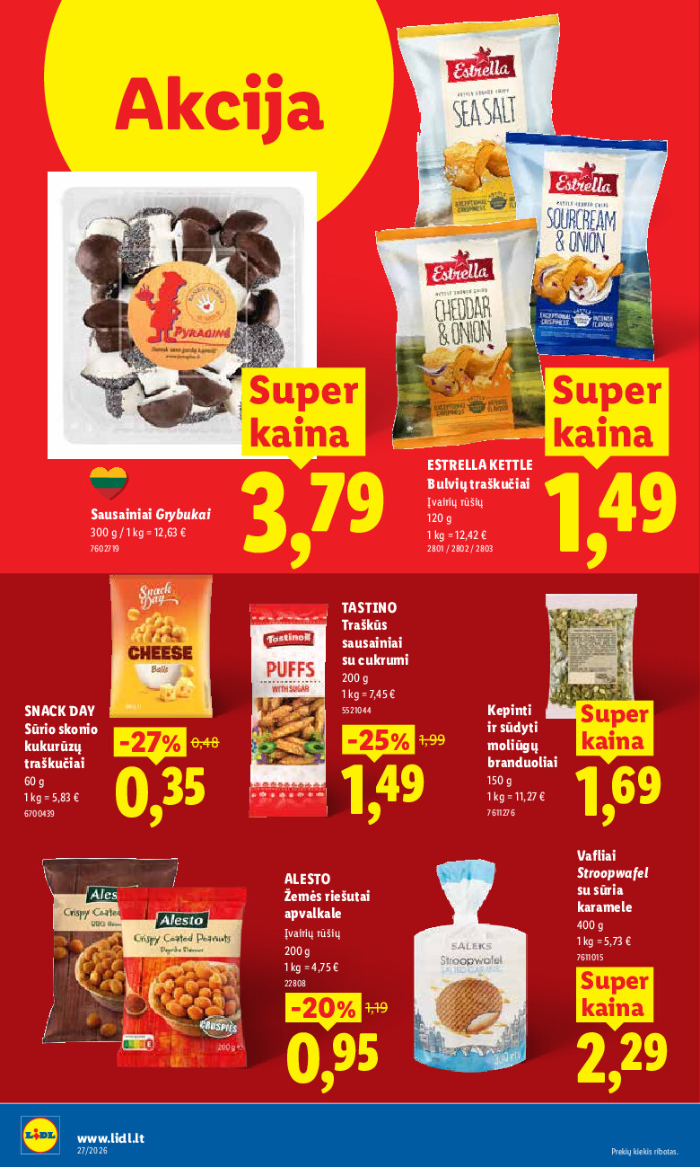 lidl - MAISTO PREKIŲ PASIŪLYMAI (2026-06-29 - 2026-07-05) - page: 24