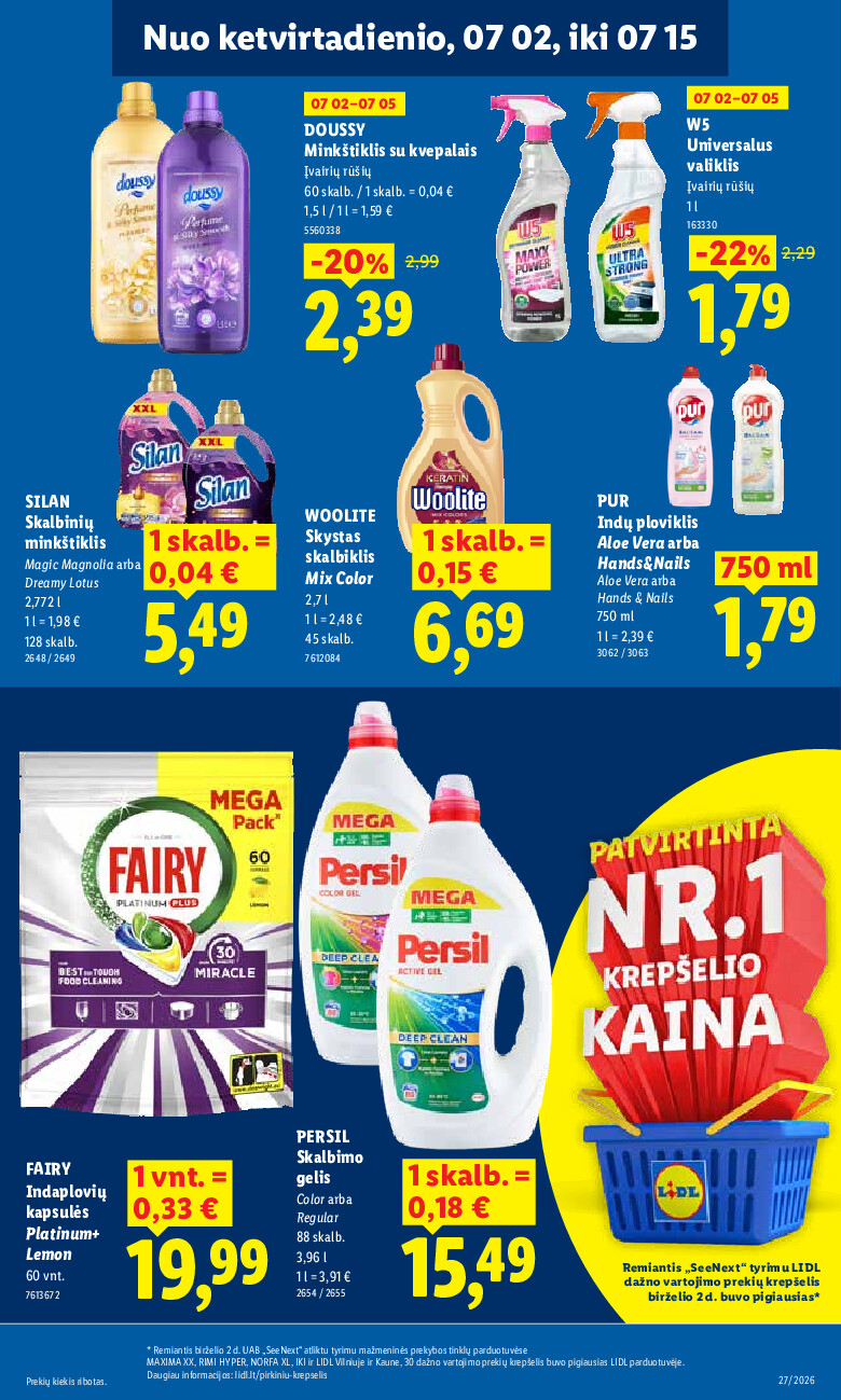 lidl - MAISTO PREKIŲ PASIŪLYMAI (2026-06-29 - 2026-07-05) - page: 31