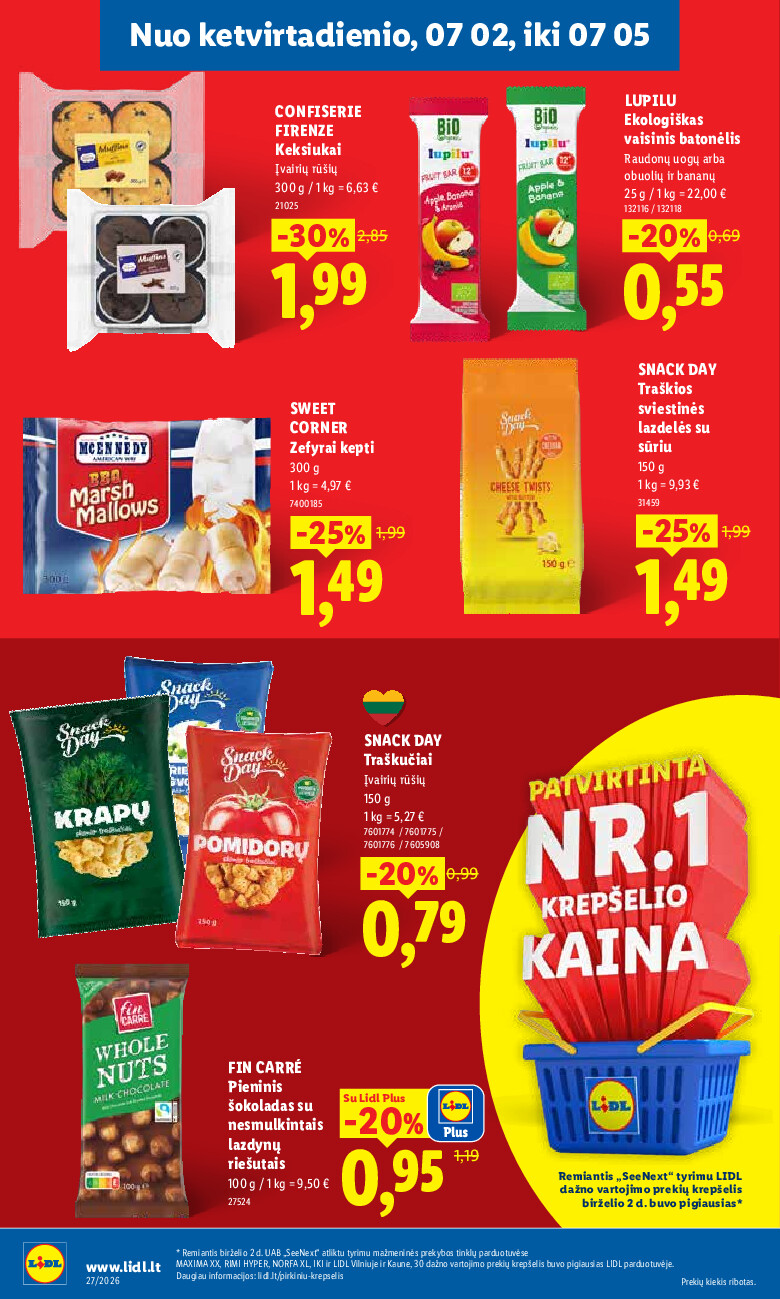 lidl - MAISTO PREKIŲ PASIŪLYMAI (2026-06-29 - 2026-07-05) - page: 36