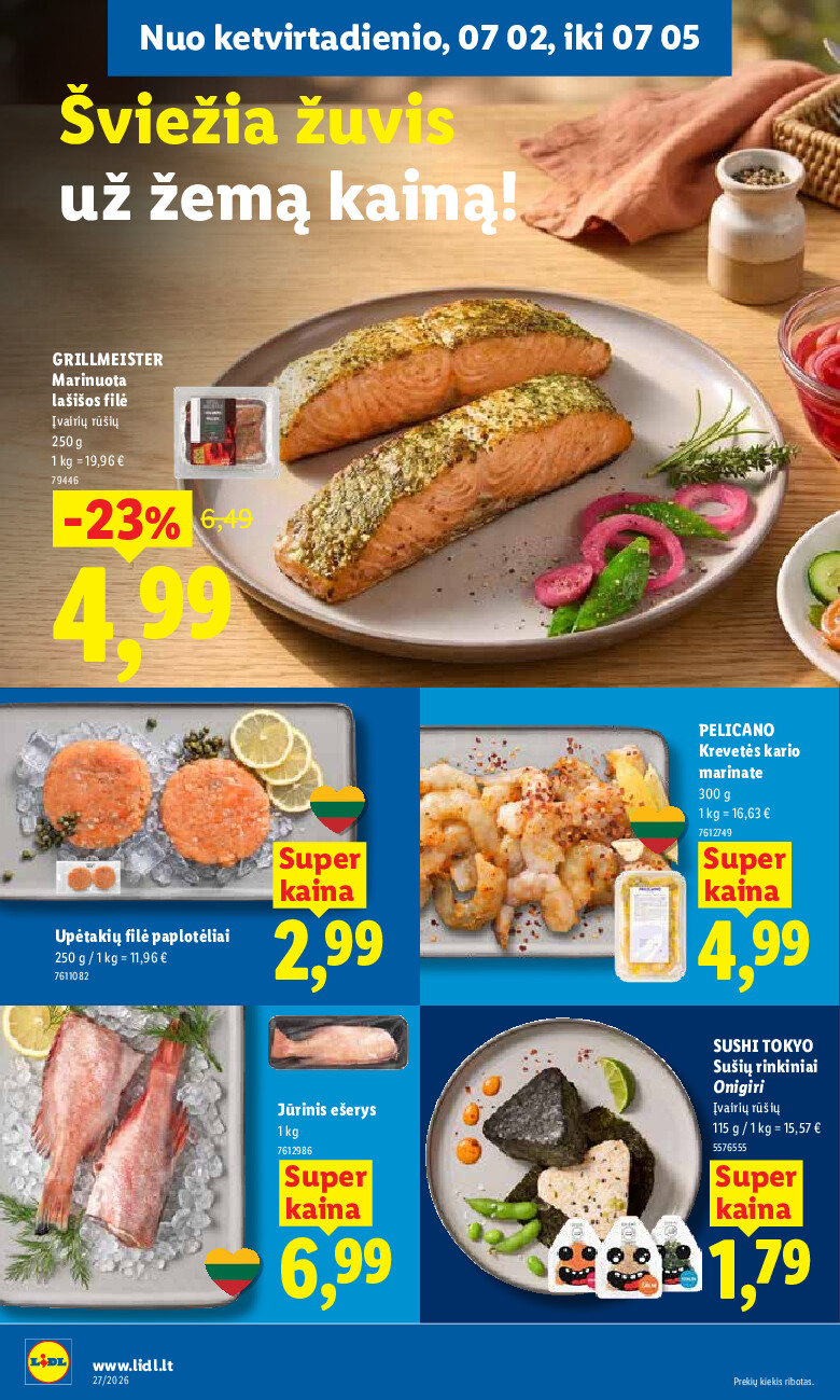 lidl - MAISTO PREKIŲ PASIŪLYMAI (2026-06-29 - 2026-07-05) - page: 42