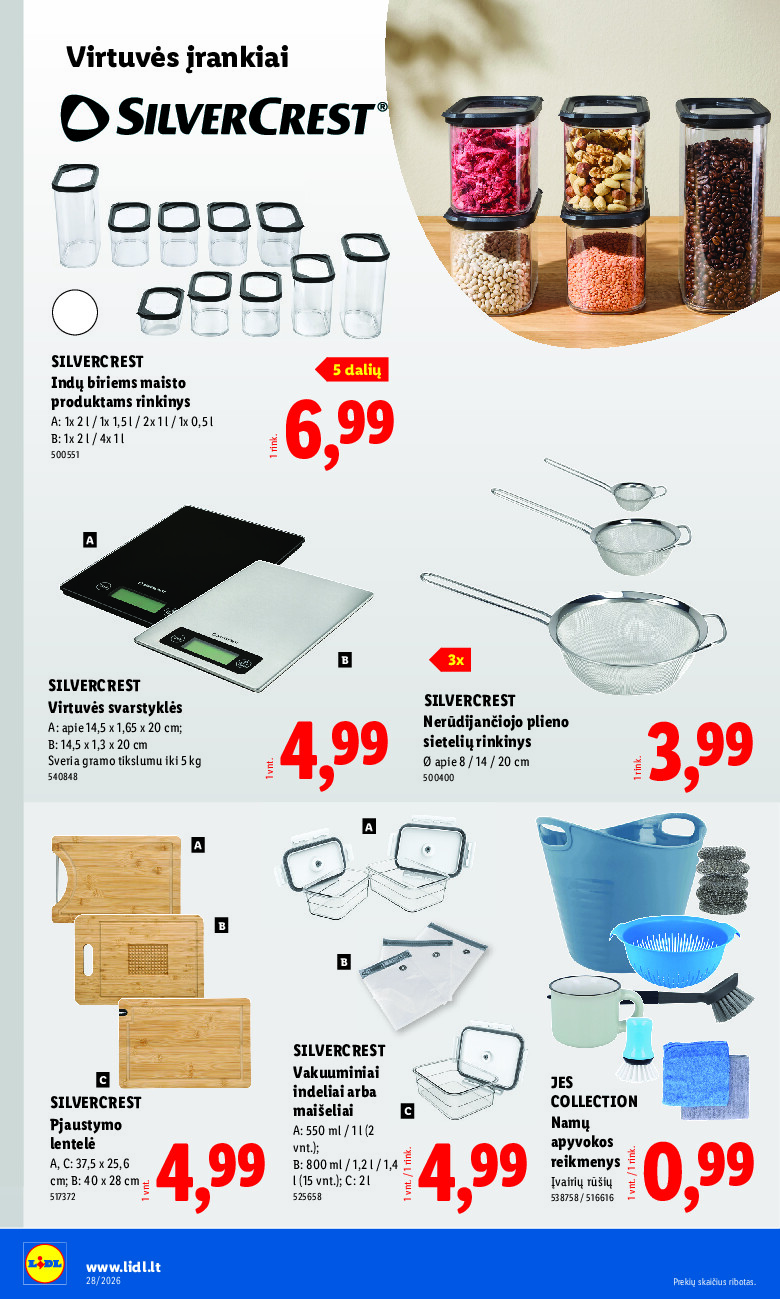 lidl - NE MAISTO PREKIŲ PASIŪLYMAI (2026-07-06 - 2026-07-12) - page: 6