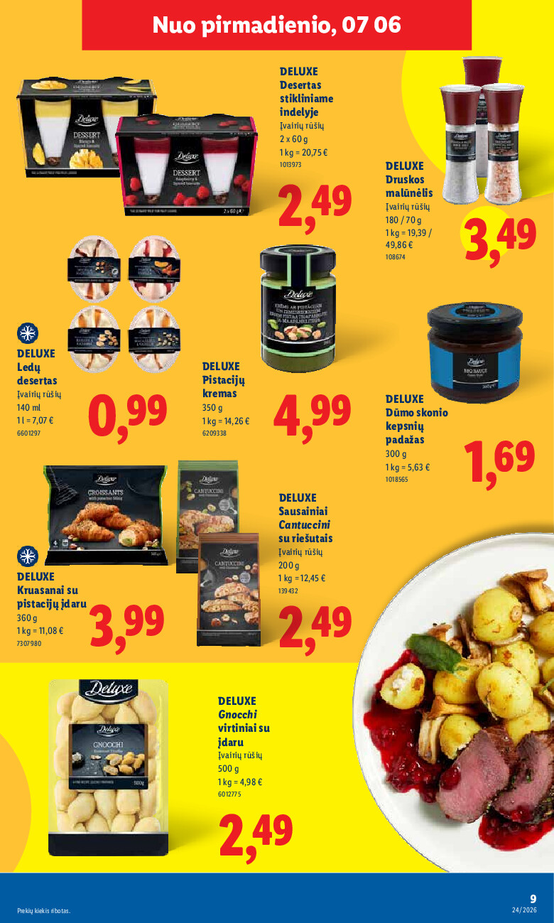 lidl - MAISTO PREKIŲ PASIŪLYMAI (2026-07-06 - 2026-07-12) - page: 13