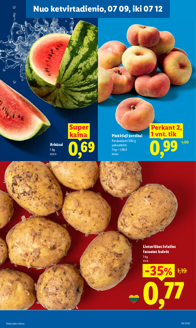 lidl - MAISTO PREKIŲ PASIŪLYMAI (2026-07-06 - 2026-07-12) - page: 37