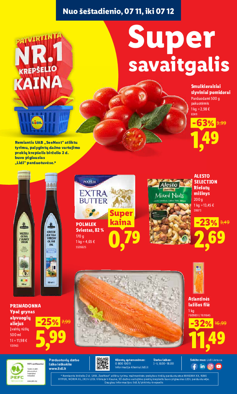 lidl - MAISTO PREKIŲ PASIŪLYMAI (2026-07-06 - 2026-07-12) - page: 40