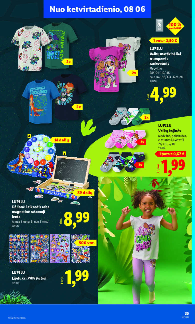 lidl - Atgal į mokyklą (2026-07-20 - 2026-09-06) - page: 35