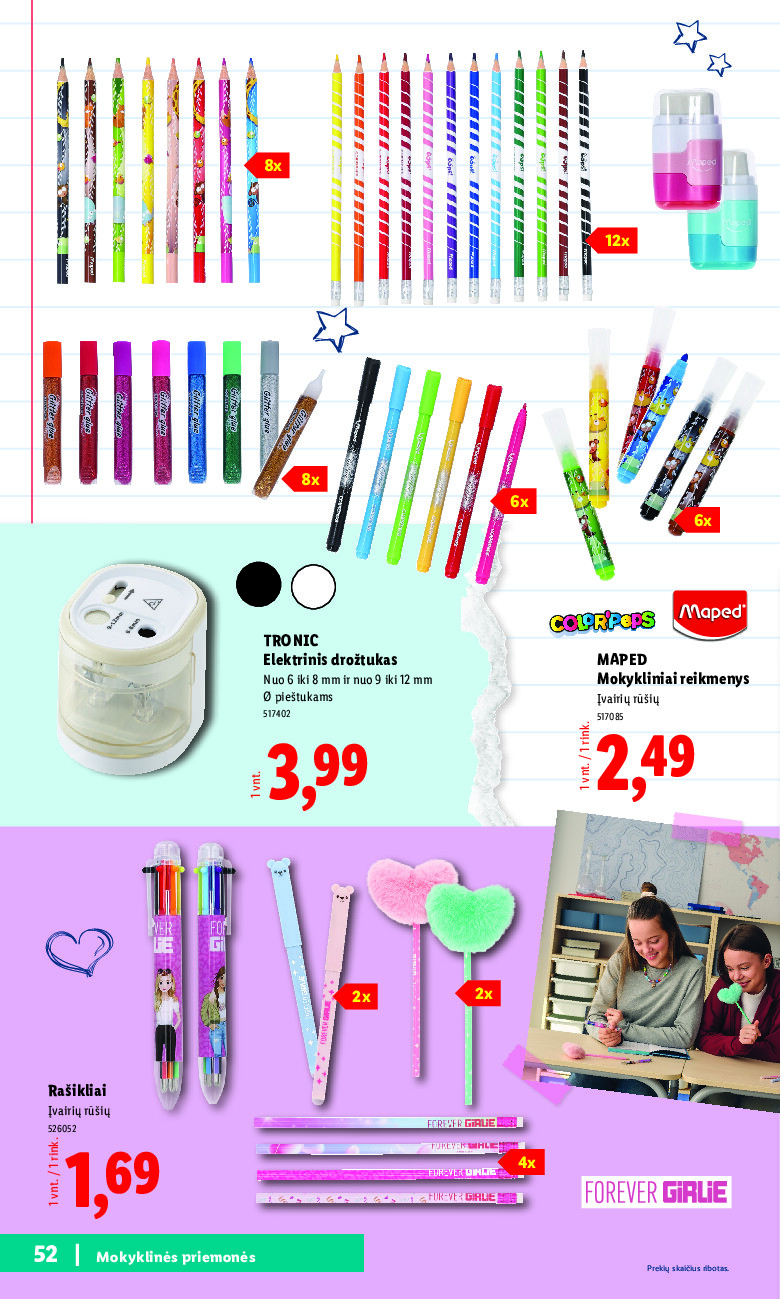 lidl - Atgal į mokyklą (2026-07-20 - 2026-09-06) - page: 52