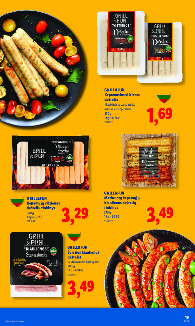 lidl - Grilio katalogas (2026-04-06 - 2026-08-31) - page: 19