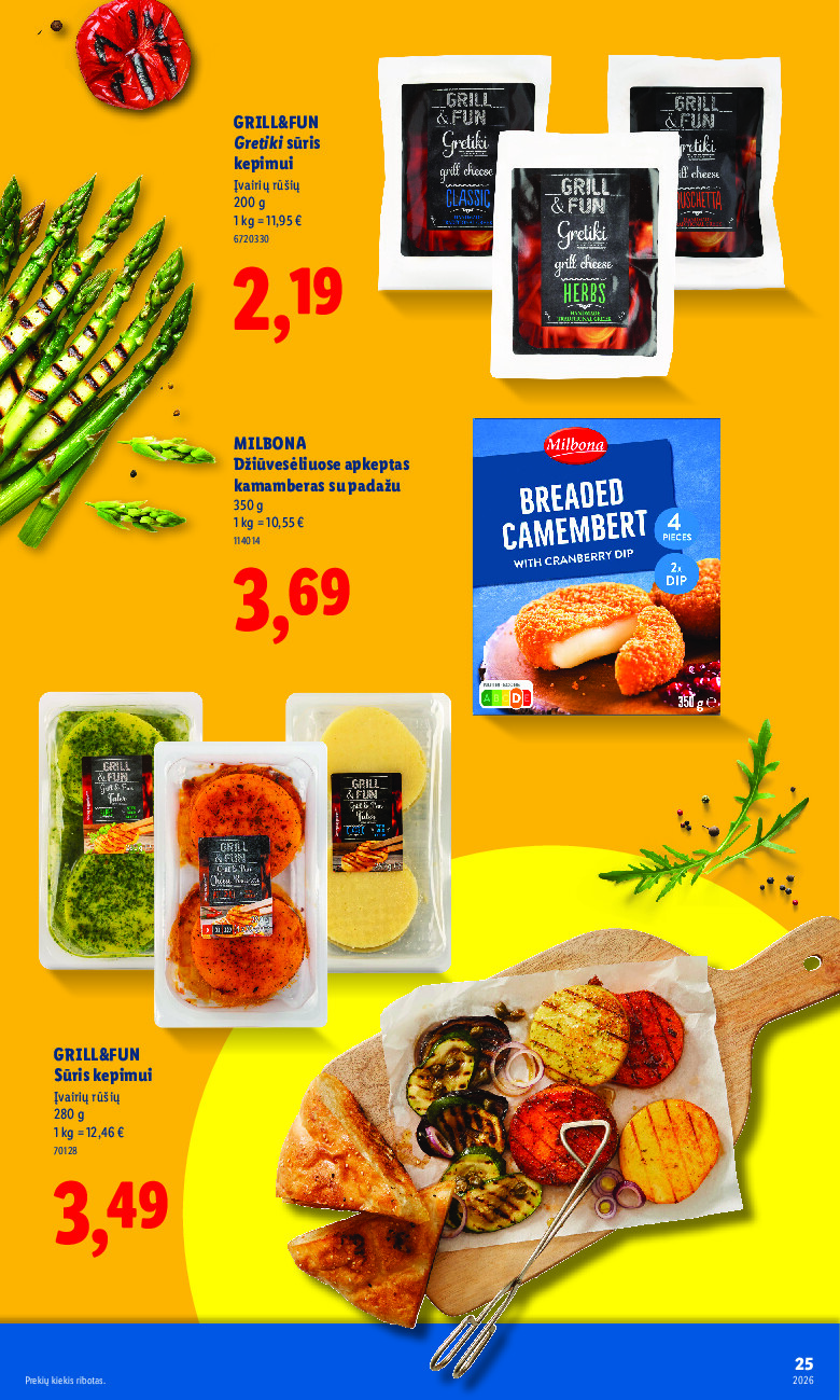 lidl - Grilio katalogas (2026-04-06 - 2026-08-31) - page: 25