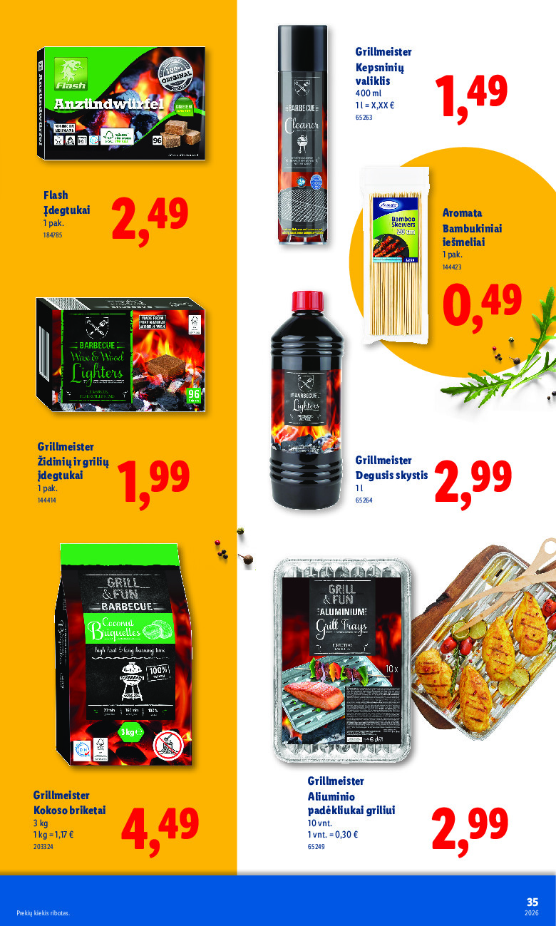 lidl - Grilio katalogas (2026-04-06 - 2026-08-31) - page: 35