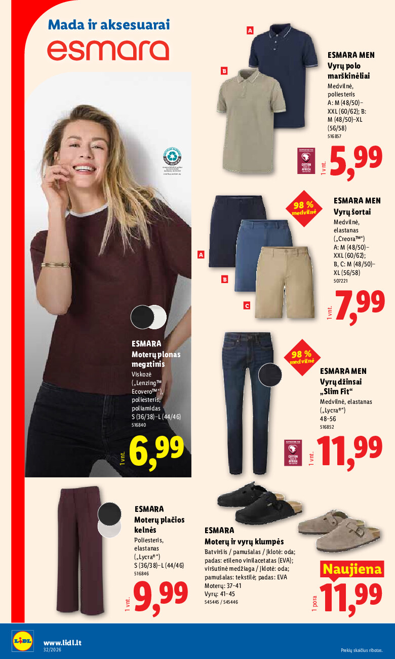 lidl - NE MAISTO PREKIŲ PASIŪLYMAI (2026-08-03 - 2026-08-09) - page: 12