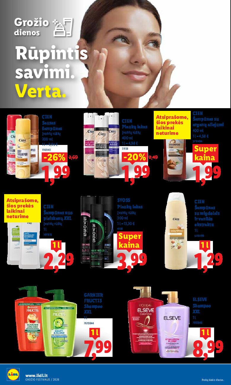 lidl - MAISTO PREKIŲ PASIŪLYMAI (2026-08-03 - 2026-08-09) - page: 30