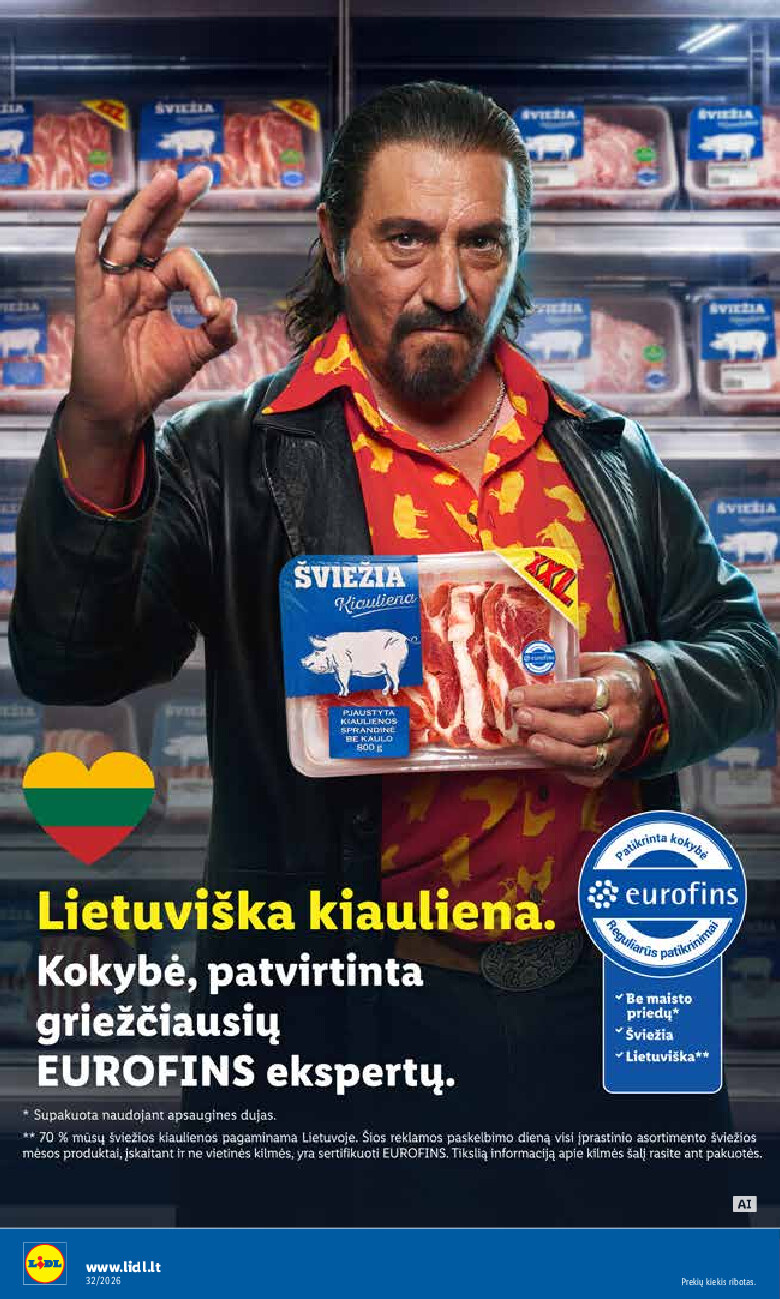 lidl - MAISTO PREKIŲ PASIŪLYMAI (2026-08-03 - 2026-08-09) - page: 8
