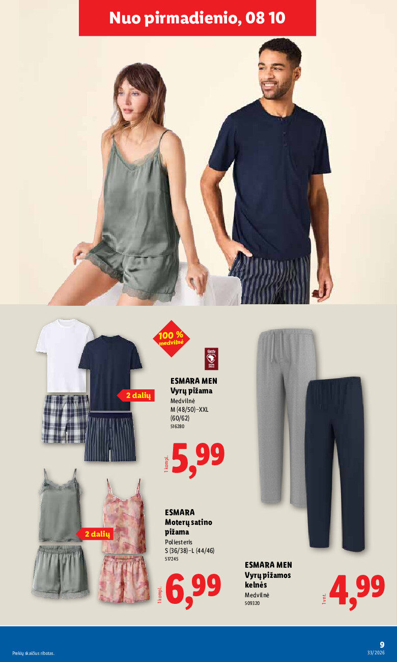 lidl - NE MAISTO PREKIŲ PASIŪLYMAI (2026-08-10 - 2026-08-16) - page: 9