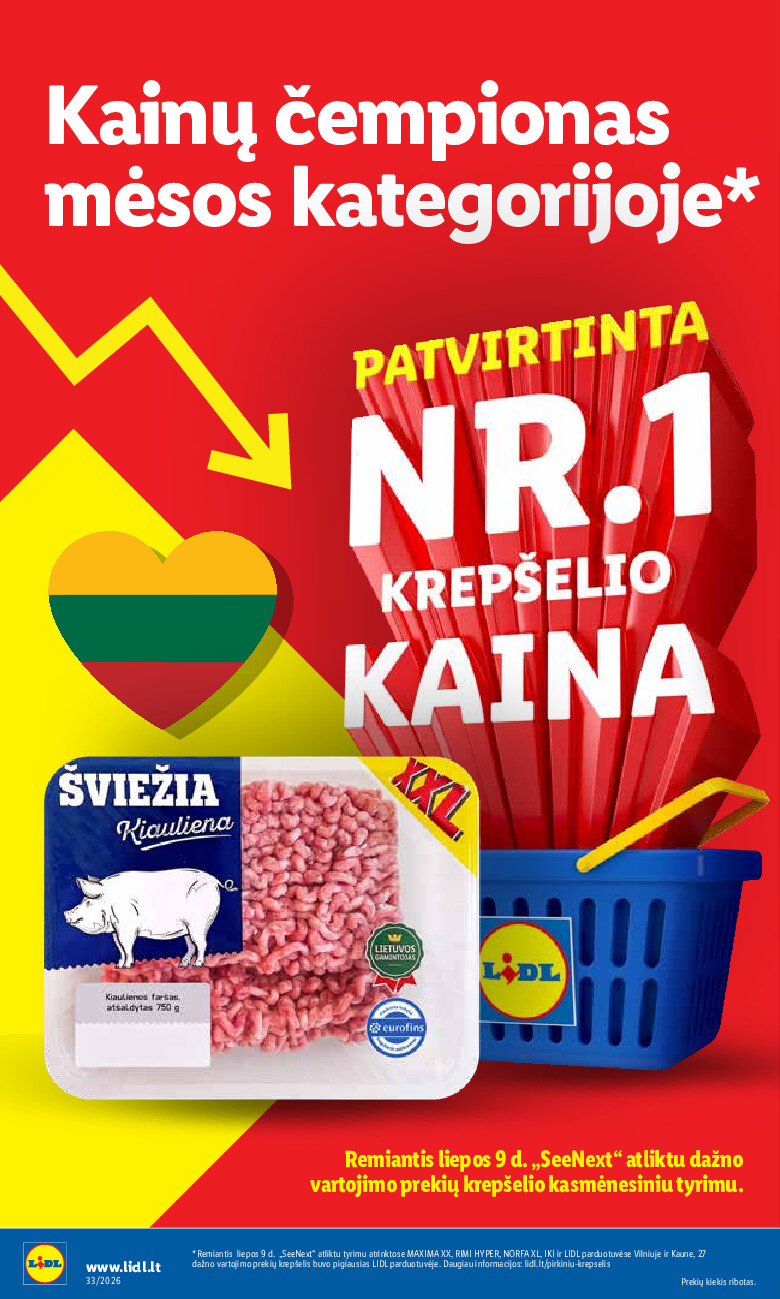 lidl - MAISTO PREKIŲ PASIŪLYMAI (2026-08-10 - 2026-08-16) - page: 2