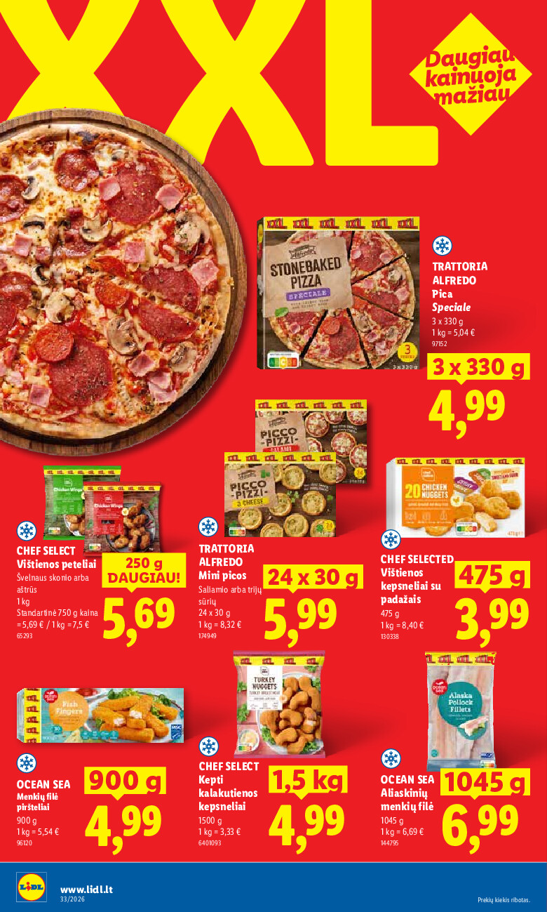 lidl - MAISTO PREKIŲ PASIŪLYMAI (2026-08-10 - 2026-08-16) - page: 22