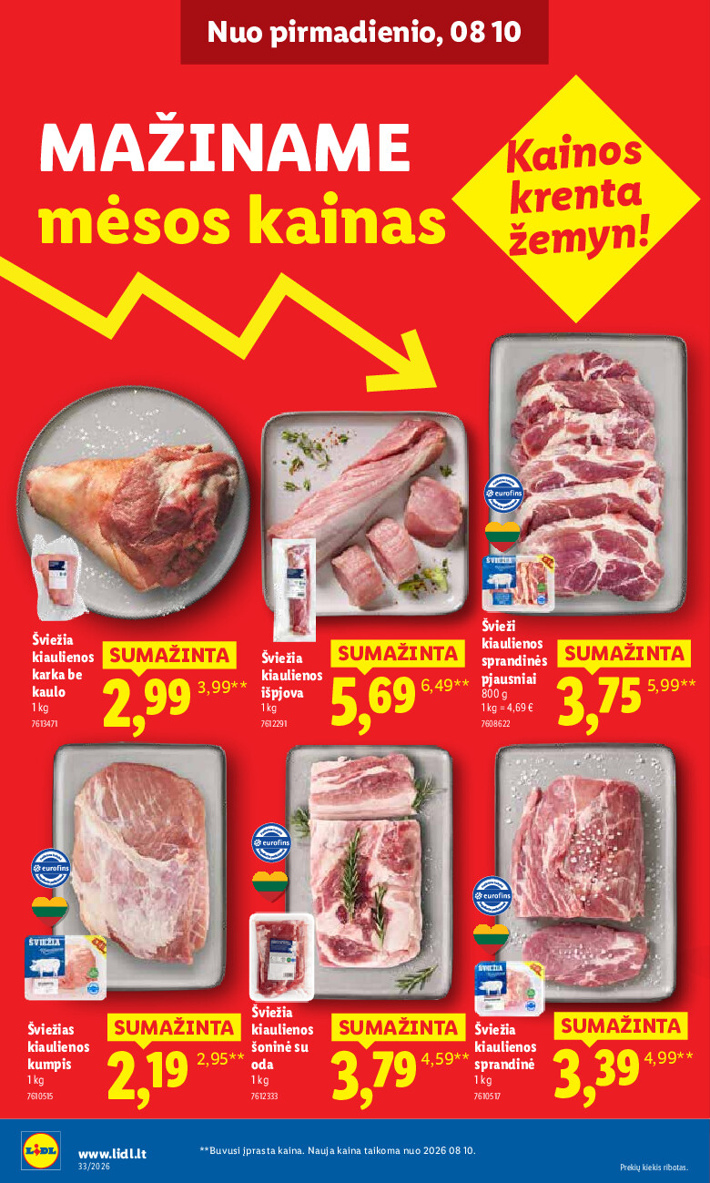 lidl - MAISTO PREKIŲ PASIŪLYMAI (2026-08-10 - 2026-08-16) - page: 4